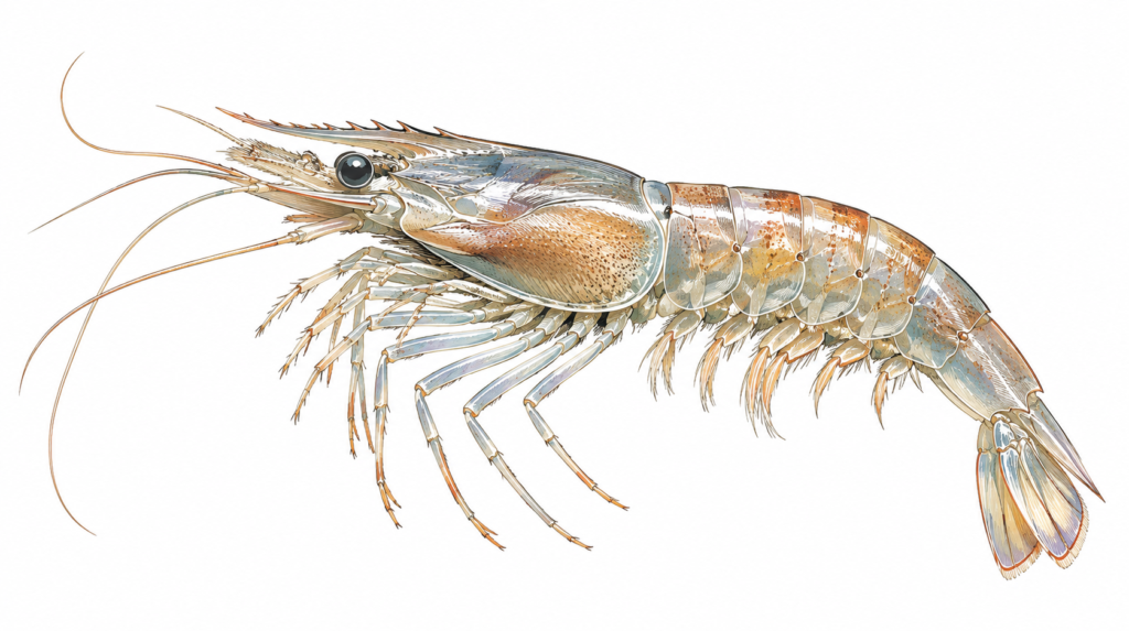 PECHE A LA CREVETTE, LA NUIT, A FOURAS crevette